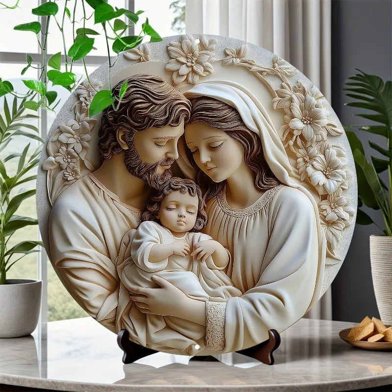 Decoração Católica Sagrada Família Clássico